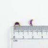 5 Purple Color Moon Shape