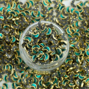 Ramar Green Color Moon Shape