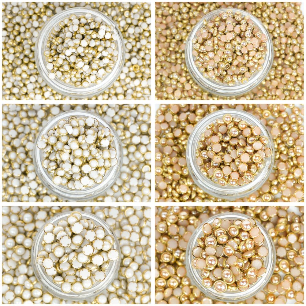 Gold & White Color 3 Size Combo