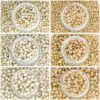 Gold & White Color 3 Size Combo