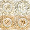 Gold & White Color 2 Size Combo