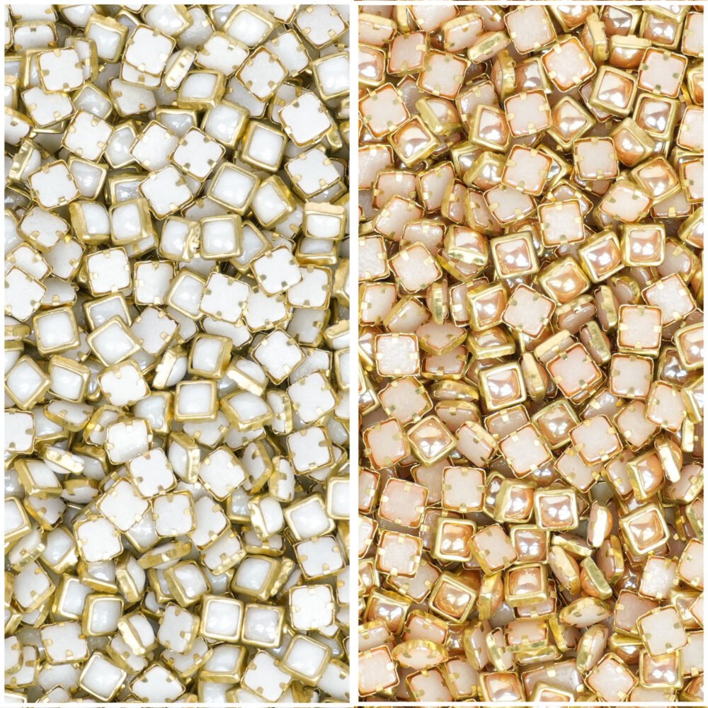 Gold & White Color Combo