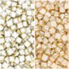 Gold & White Color 2 Size Combo